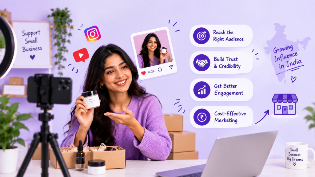 Why Influencer Marketing Is Becoming Important for Small Businesses in India