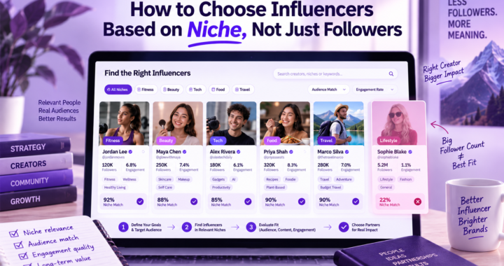How to Choose Influencers Based on Niche, Not Just Followers
